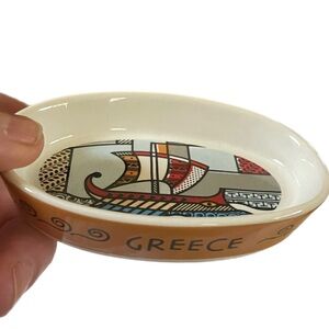 ATP Greece Ceramic collectible trinket dish